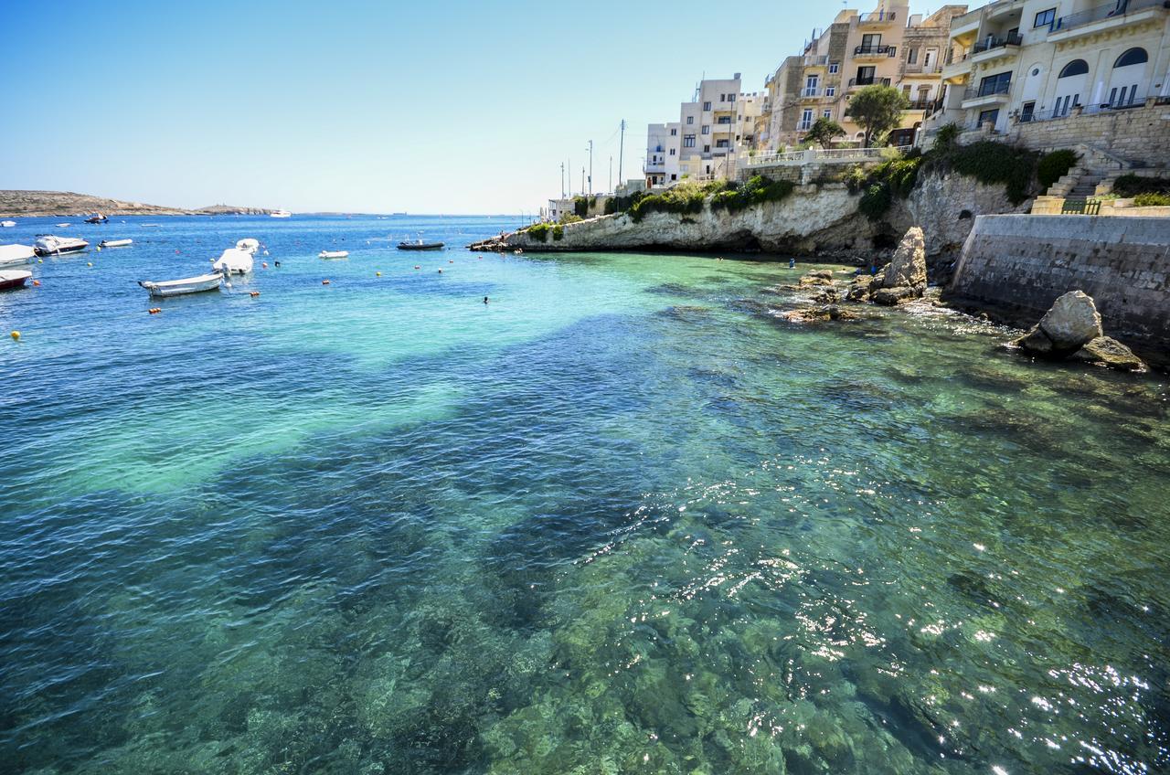 Seashells Apartments With Terrace, Just Off The Seafront In Bugibba - By Getawaysmalta St. Paul's Bay Esterno foto
